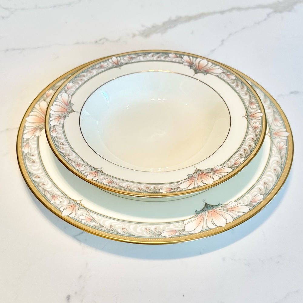 Noritake Barrymore Soup Bowl-12 Available-Perfect Condition!